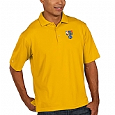 Golden State Warriors Antigua 2018 NBA Finals Bound Pique Xtra-Lite Polo - Gold,baseball caps,new era cap wholesale,wholesale hats